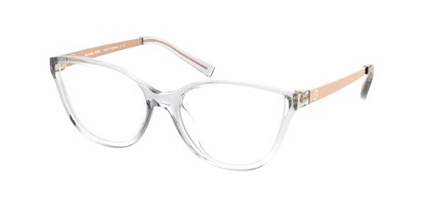 clear frame michael kors glasses.